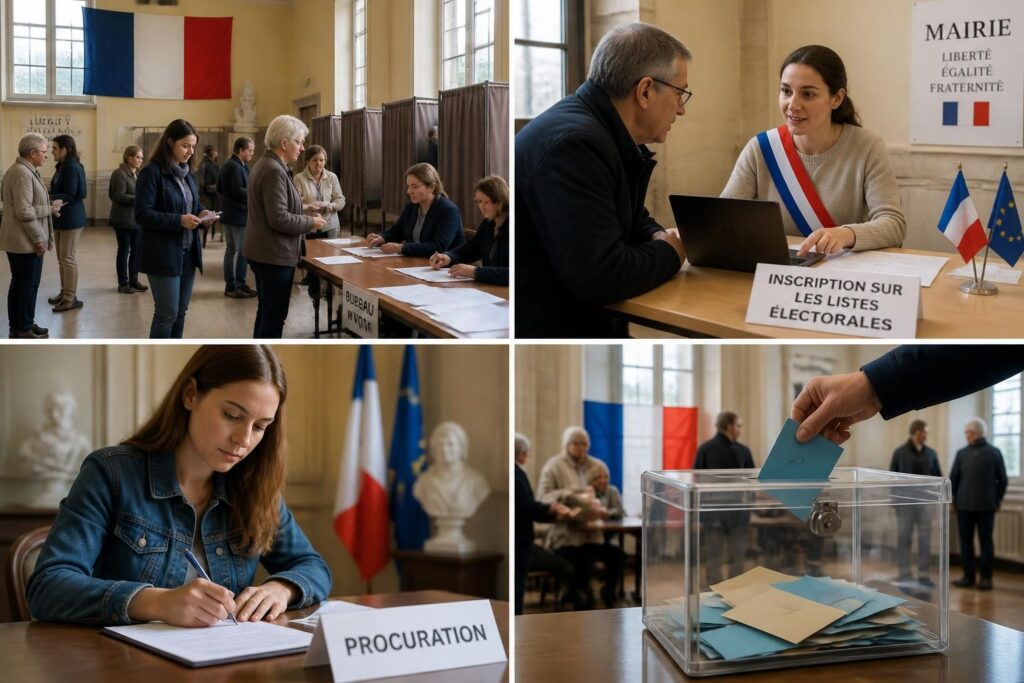 découvrez le guide complet des élections en france : inscription sur les listes électorales, démarches pour la procuration, et tout ce qu'il faut savoir sur les différents scrutins pour voter en toute sérénité.