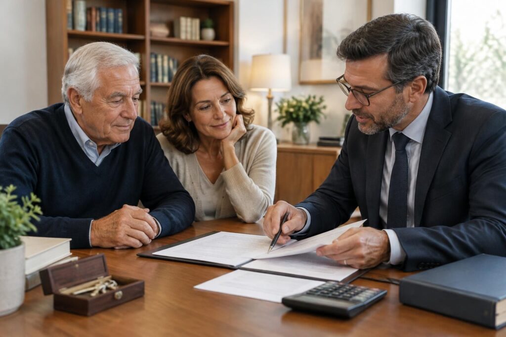 après 70 ans, découvrez les règles et montants des donations de son vivant, les abattements applicables et le rôle du notaire pour transmettre votre patrimoine.